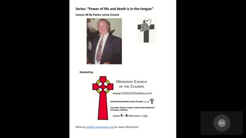 Power of Life and Death Series nr 30 by Pastor Leroy Crouch Overcoming and Walking in the Spirit