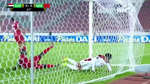 Sudan v Morocco FIFA World Cup Qatar 2022 Qualifier Match Highlights