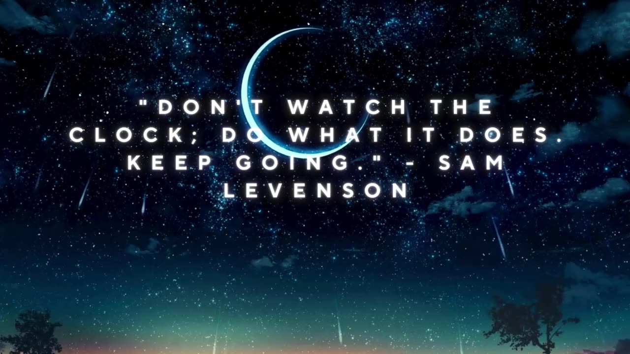 Time waits for no one and for nothing!