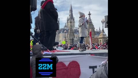 Dr Julie Ponesse Ottawa Freedom Convoy 2022