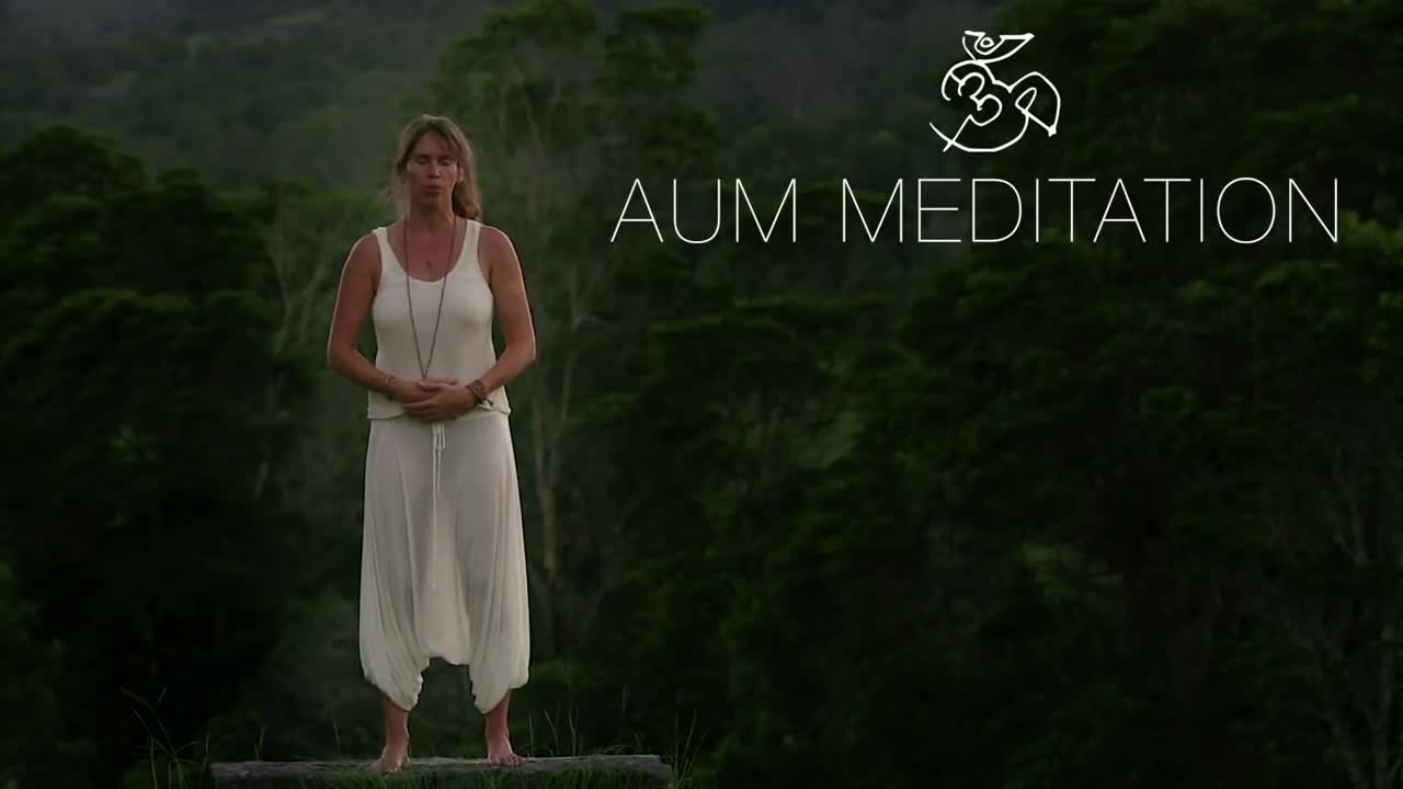 OM chanting - Yoga session