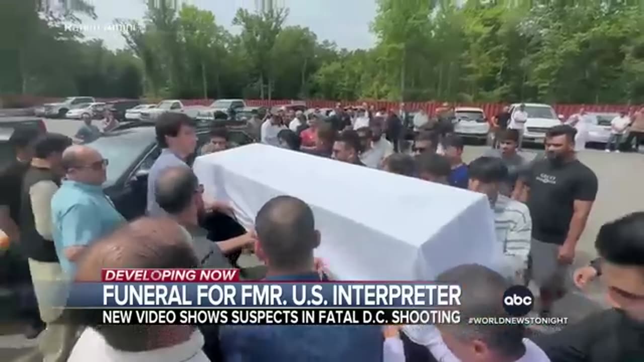 Funeral for former US interpreter as new surveillance video emerges | WNT