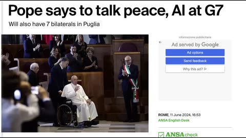 YOU WONT BELIEVE WHAT TOPIC WORLD LEADERS HAVE ASKED THE POPE ADVICE ON AT THE G7 SUMMIT