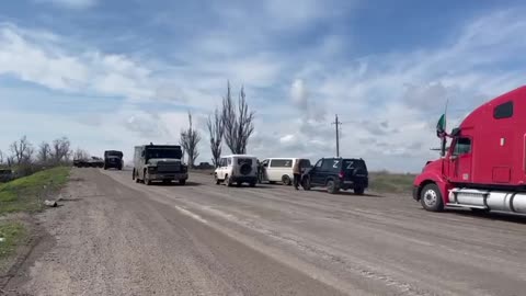 Separate assault battalion "Somalia" leaves the liberated Mariupol.