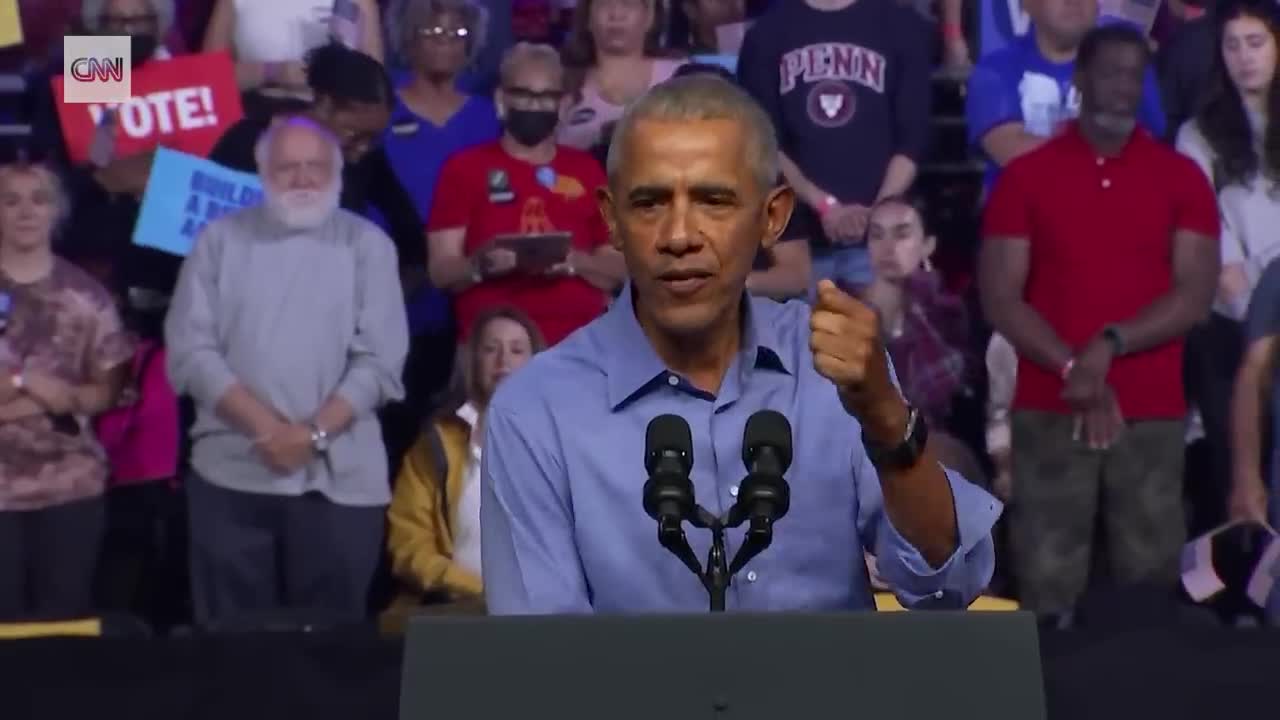 Watch Obama's closing message to voters in Philadelphia