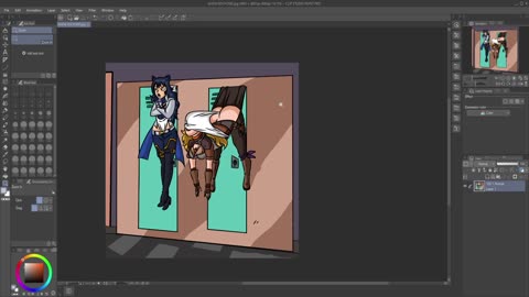 RWBY locker room wedgie