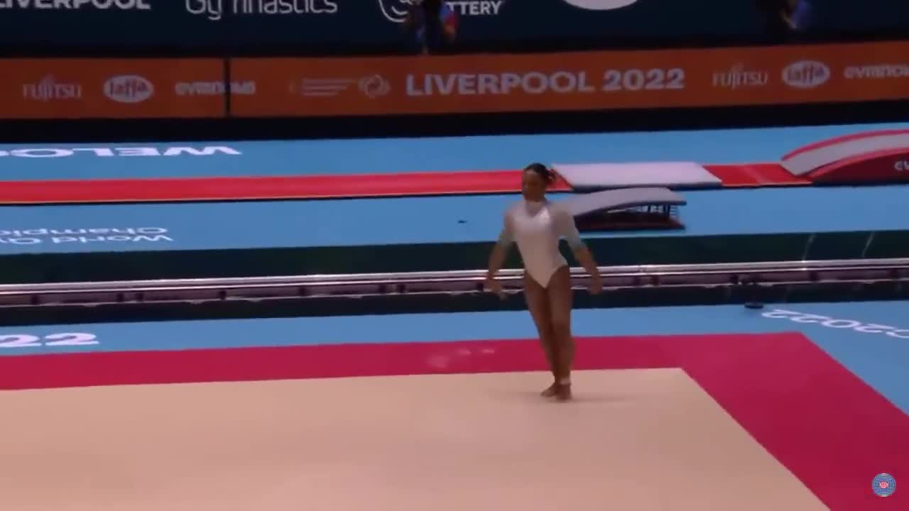 Rebeca Andrade (BRA) Floor 🥇 World Championships 2022 All Around Final