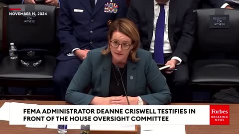 BREAKING NEWS Jim Jordan Grills FEMA Administrator Deanne Criswell About Trump Supporter Treatment