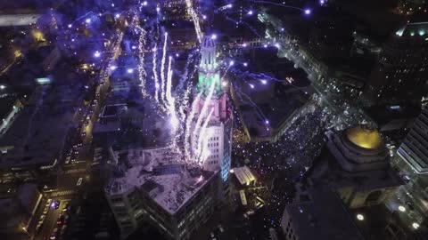 New Years Eve 2015 Ball Drop: Buffalo, New York