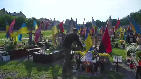 Zelensky honored the memory of the fallen heroes in Lviv.