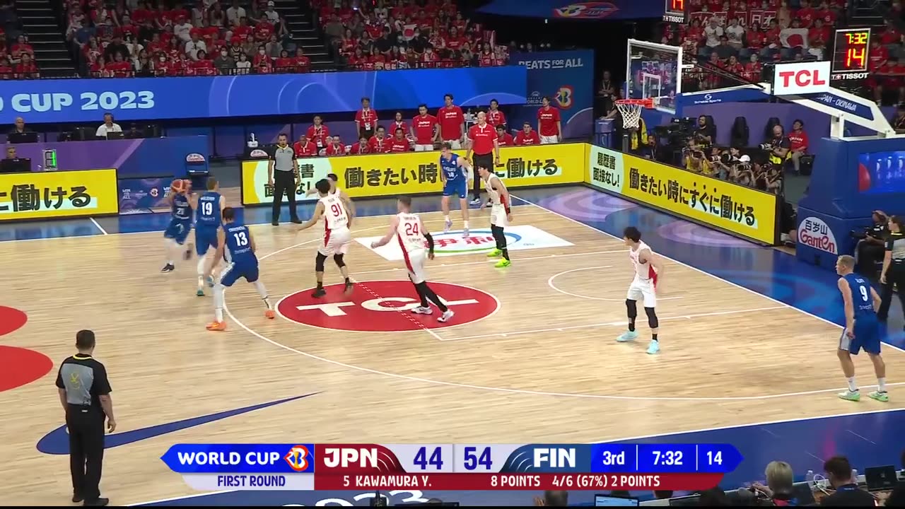 Japan 🇯🇵 vs Finland 🇫🇮: Thrilling Condensed Game | FIBA Basketball World Cup 2023