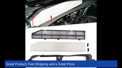 ECOGARD XC15599 Premium Cabin Air Filter Fits Jeep Grand Cherokee 1999-2010