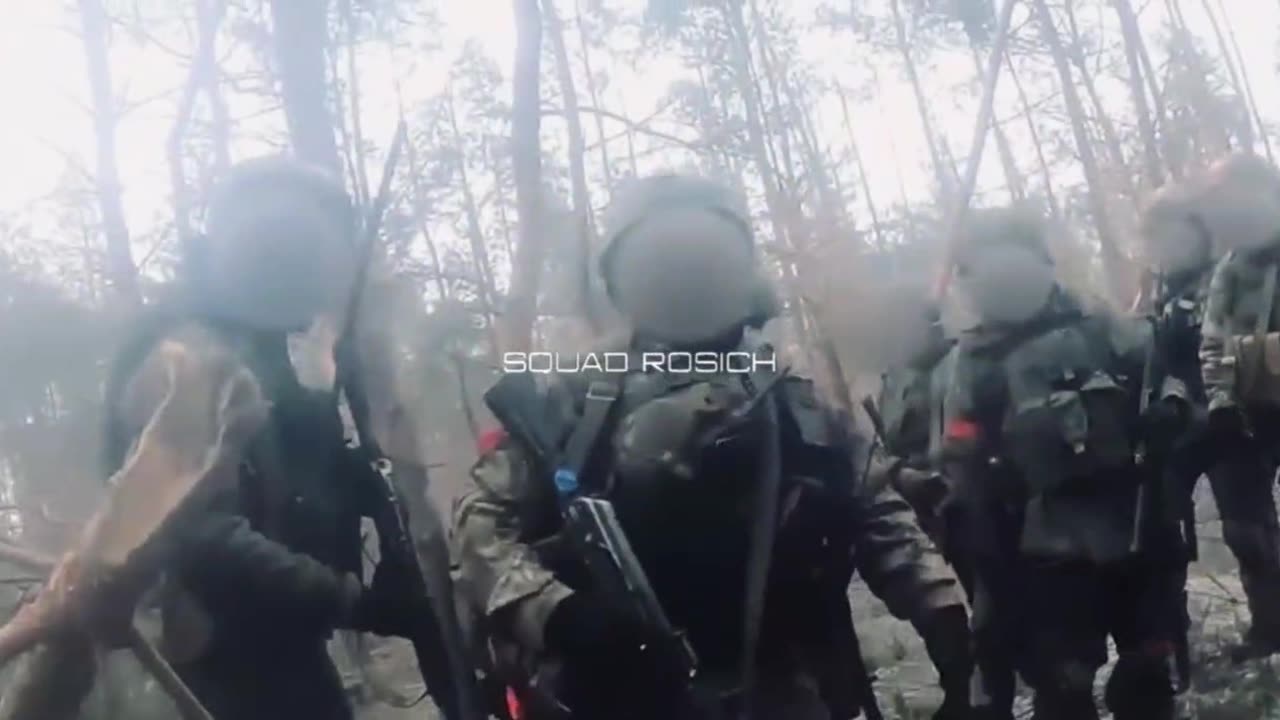 Russian military during a special operation in the Zaporozhye region