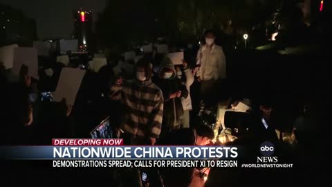 COVID-19 lockdown protests grow in China