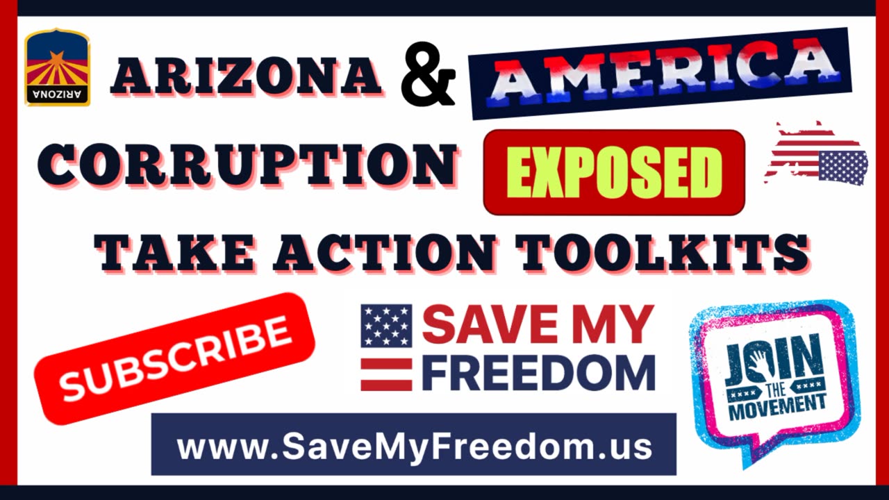 #106 ARIZONA CORRUPTION EXPOSED: The LegislaTURDS Are The PROBLEM Because They Are IGNORING The Corruption & Election Fraud - WE THE PEOPLE ARE THE SOLUTION & THE WHITE HATS - But YOU Must Do Your Part!