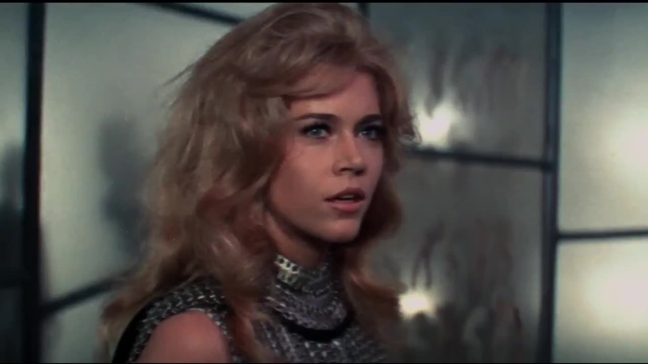 BARBARELLA movie trailer (1968) Roger Vadim JANE FONDA