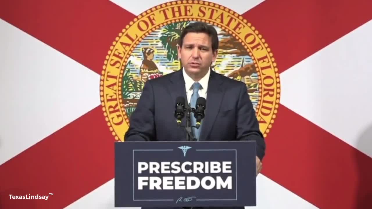 Gov. Ron DeSantis Levels C19 Vax Mandates With the Latest Science on the Jab