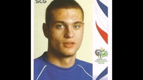 PANINI STICKERS SERBIA & MONTENEGRO TEAM WORLD CUP 2006