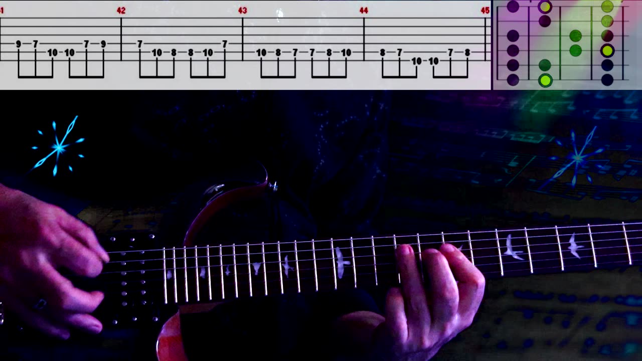 Locrian Mode (3-note patters inverted)