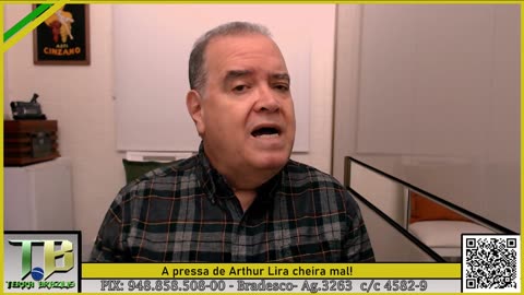 A pressa de Arthur Lira cheira mal