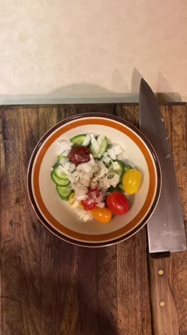 HAVE TO LOVE THE SOUNDS! SLICING ON CUTTING BOARD