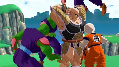 Z Fighters vs Nappa Be Like