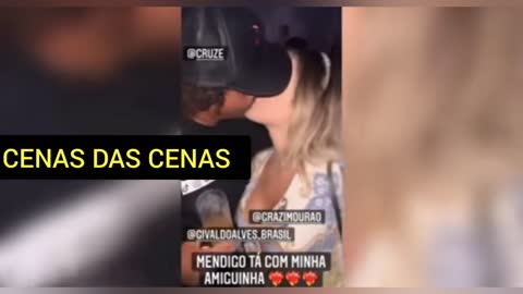 Mendigo Famoso pegando Mulher gata na festa #mendigo #gata #mulher #noticias #brasil #bbb22 #pegador