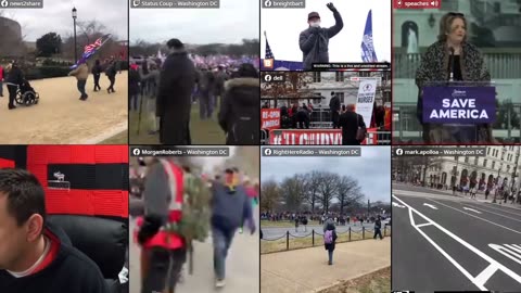 Portland Andy's January 6 footage Capitol Building Donald Trump THE TRUTH PART 1