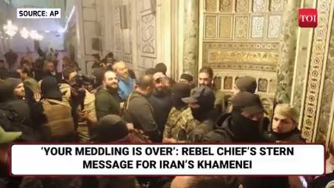 Syrian Rebel Leader Jolani's Shocking Message To Iran & Khamenei After Assad fled