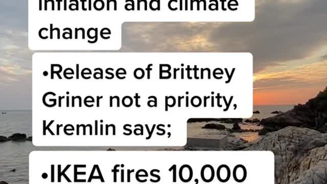 #climatechange #inflation #brittneygriner #russia