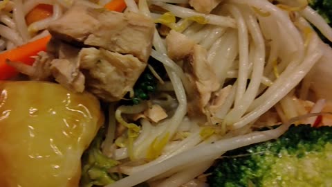 Chop Suey de Pollo en Espanol