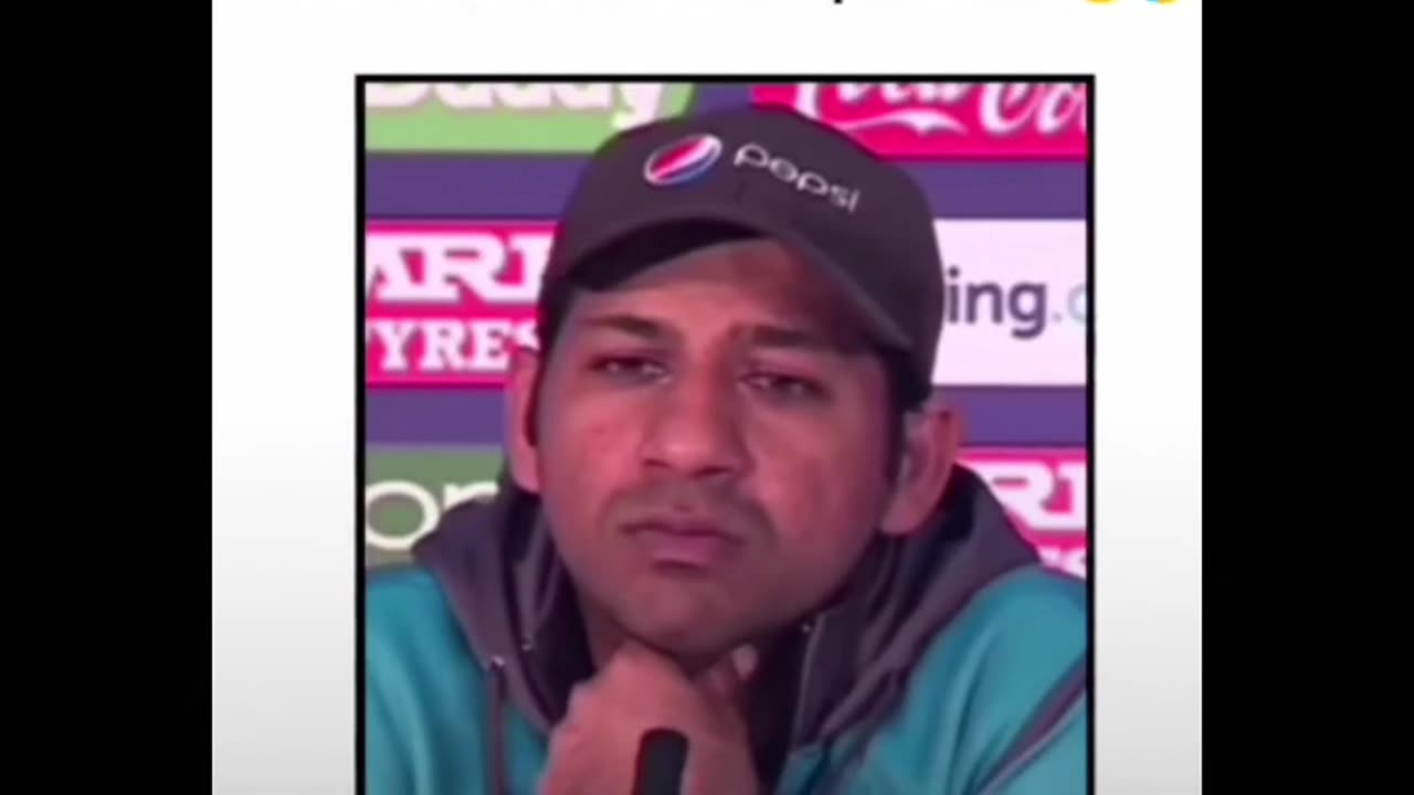 Sarfaraz Ahmed funny moment 😂