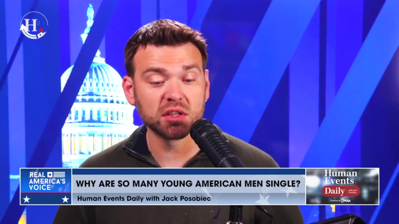 Jack Posobiec: 63% of men between the ages of 18 and 29 are single