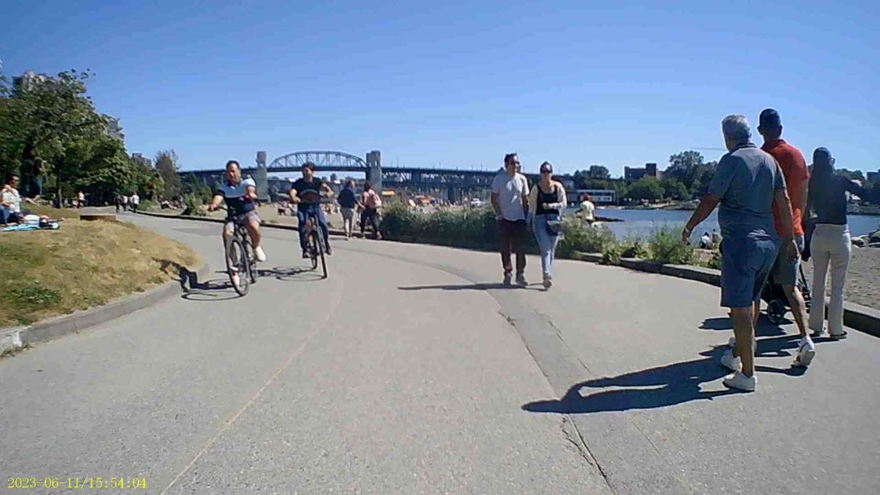 Scooter(31) Busier Sunday Eng Bay & Sunset Beach. Normal Speed 1080p30fps I think? (10:00) (June 11, 2023)