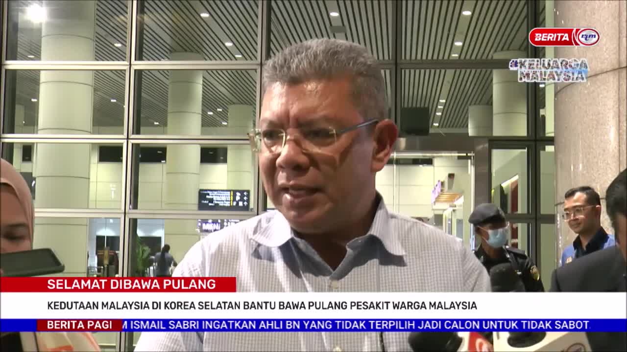 20 OKT 2022 BERITA PAGI –KEDUTAAN MALAYSIA DI KOREA SELATAN BANTU BAWA PULANG PESAKIT WARGA MALAYSIA