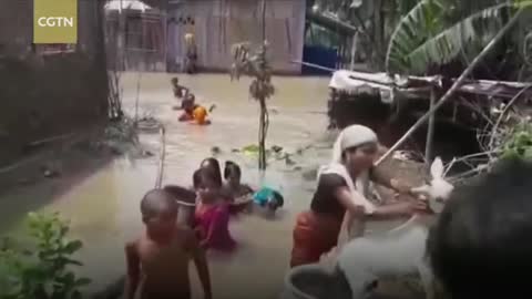 Dozens of people killed in flood in India