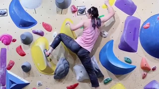Climb once and rest for a week 😶