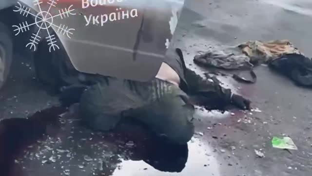 Russian Convoy Van Lit Up