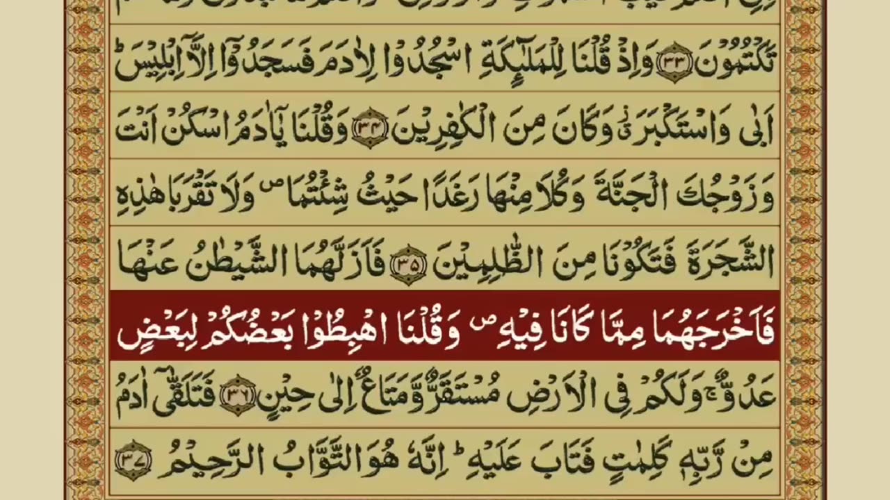 Quran 1 para with urdu translation “part 21„