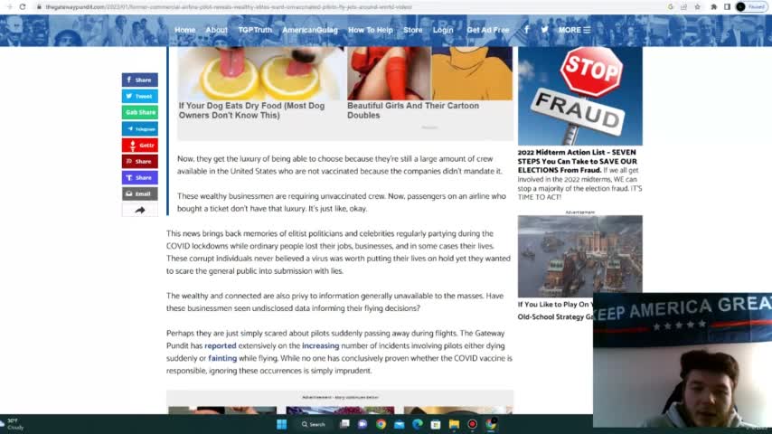 But The Vax Is Completely Safe Right