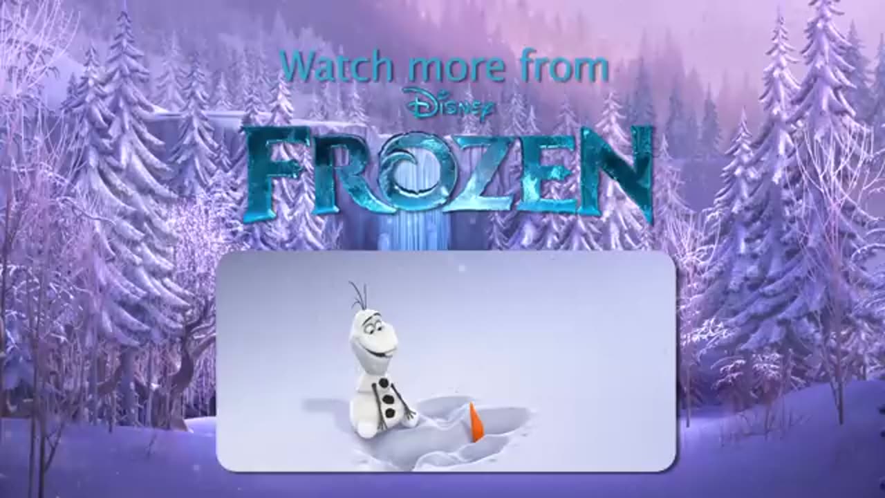 From frozen:Let it go-sing along