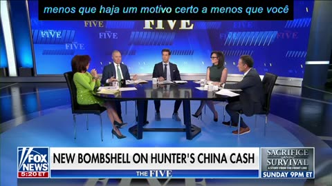 'Os cinco' : nova bomba no dinheiro da China de Hunter Biden