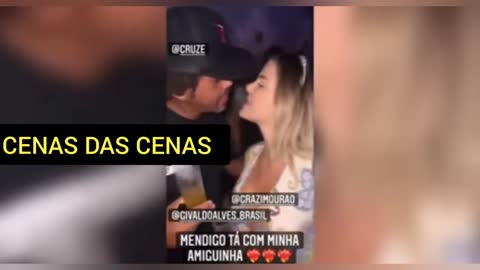 Mendigo Famoso pegando Mulher gata na festa #mendigo #gata #mulher #noticias #brasil #bbb22 #pegador