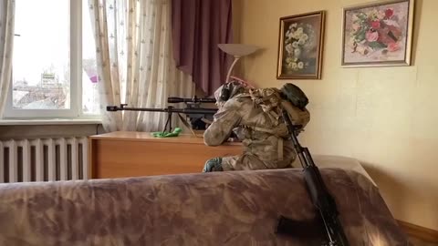 🇺🇦🏴‍☠️AFU militants hide in residents' apartments and fire