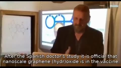 Dr Andreas Knock was killed for saying that covid vaccines contain graphene razor blades