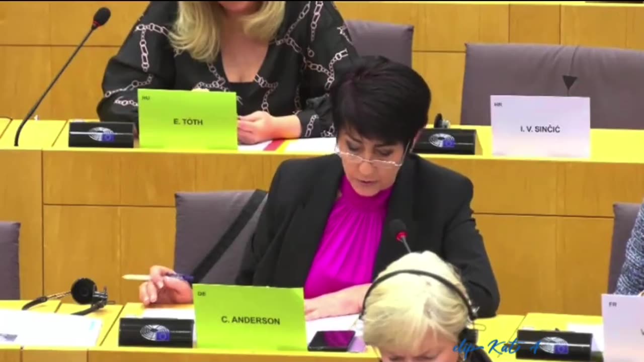 Christine Anderson, MEP, destroys EU COVID LIES!!!!