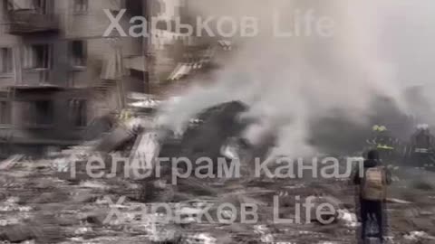 Consequences of Air Defense and Missile Debris in Kharkov