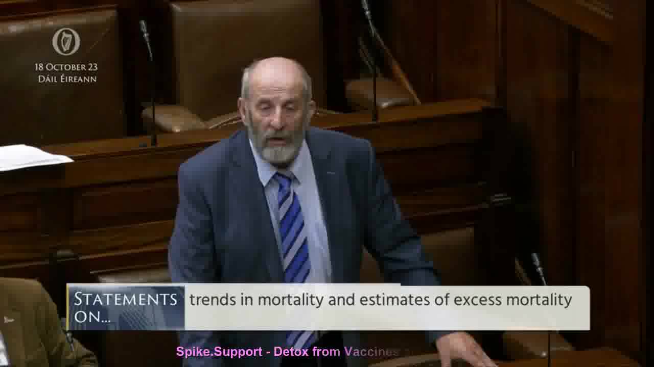 Ireland Excess Deaths (AKA mRNA Injuries) Looks Likes The Irish Parliament Don't Give A Toss Either!