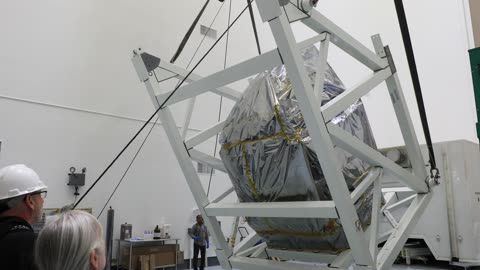 PACE Spacecraft Uncrating