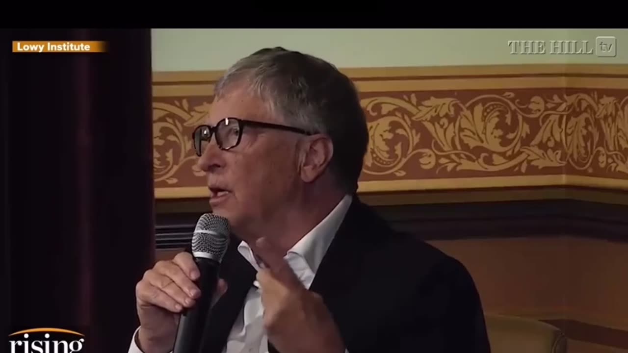Gates admitting the truth for once.
